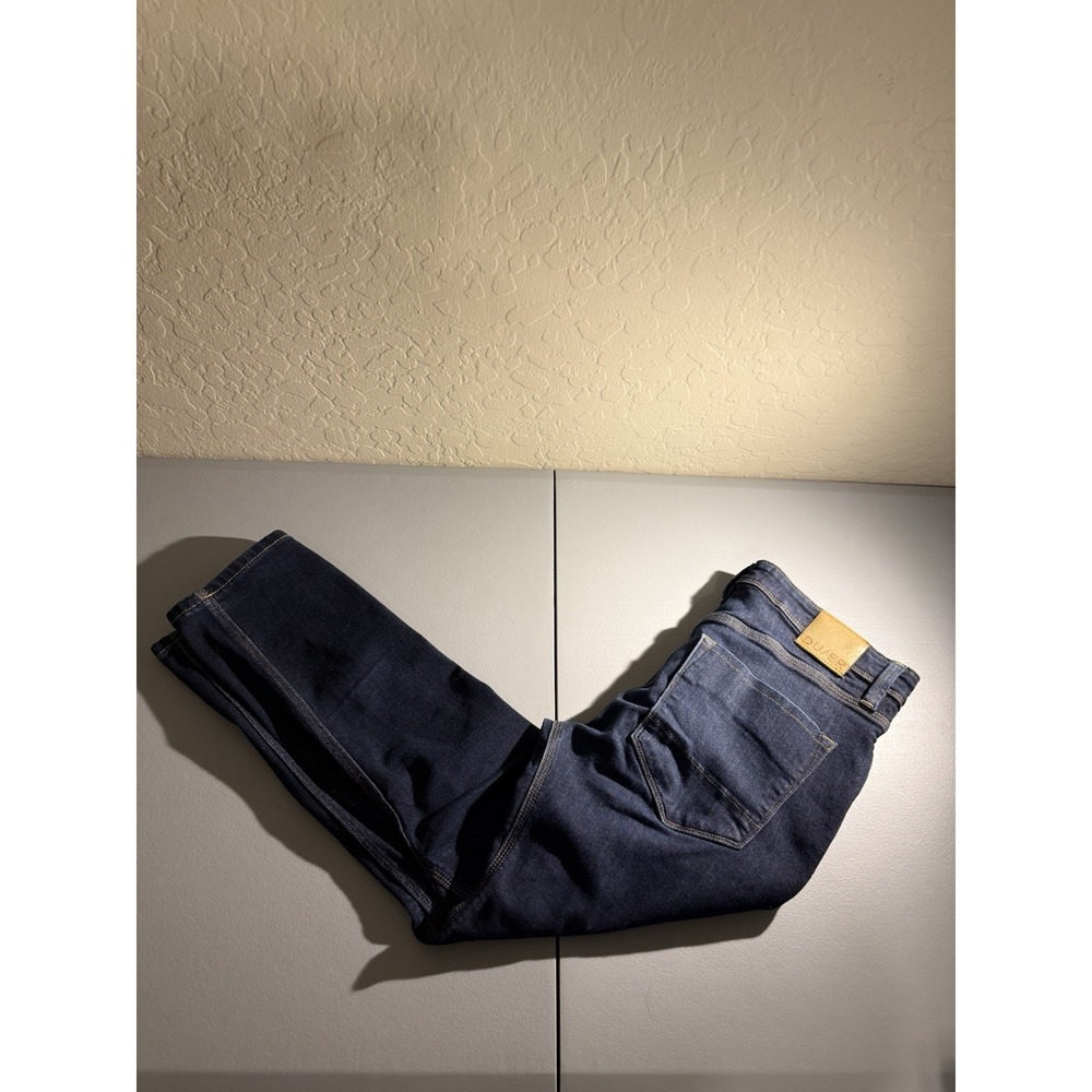 DU/ER Men's L2X Slim Fit Jeans Size 31x30 (32x24) Dark Wash Denim DUER